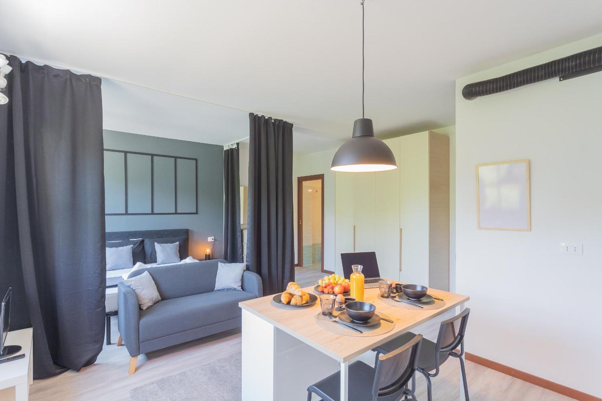 Black Loft Como By Rent All Como Exterior photo