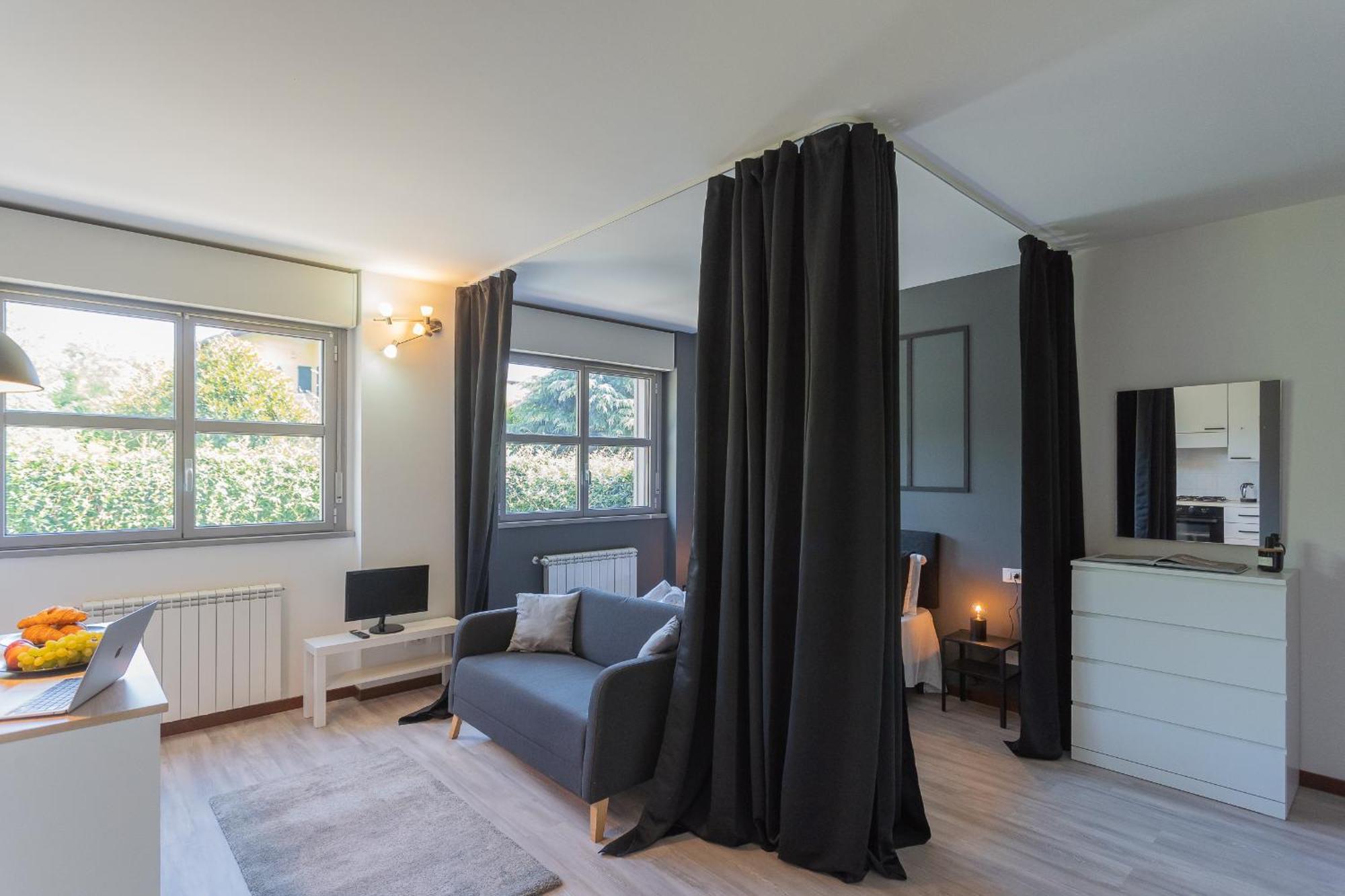 Black Loft Como By Rent All Como Exterior photo